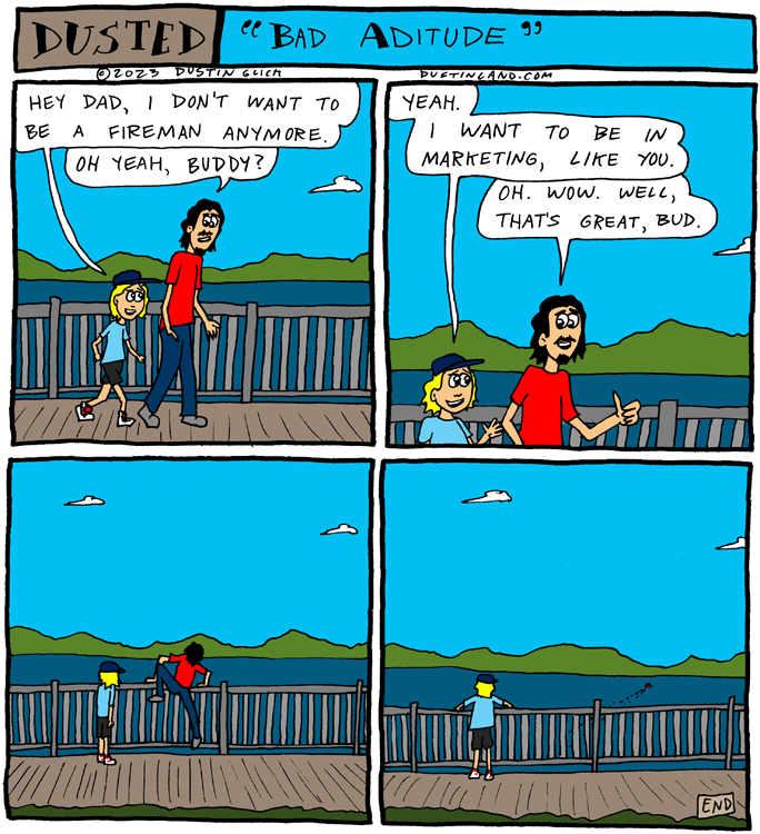 dustinland baditude comic