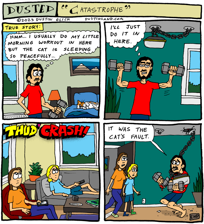 dustinland catastrophe comic