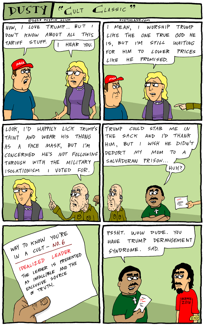 dustinland cult classic comic