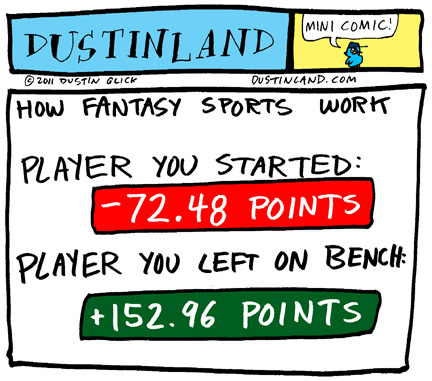 dustinland fantasy sports