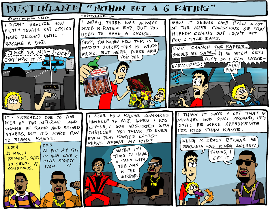 dustinland filthy rap lyrics comic