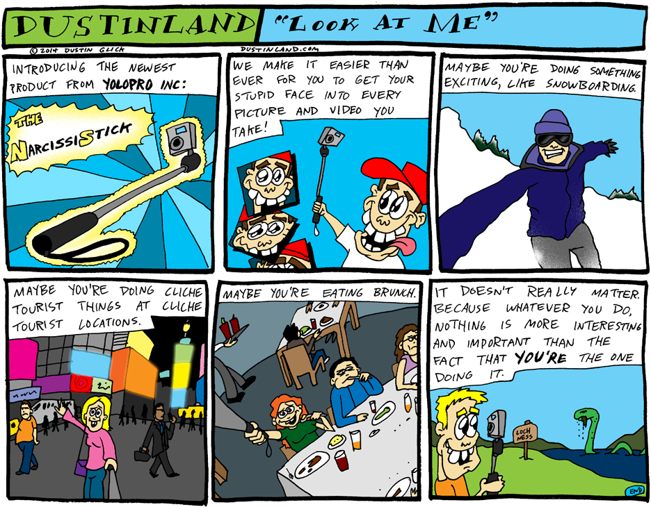 dustinland go pro stick comic