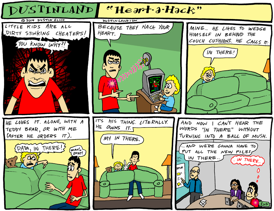 dustinland heart a hack comic