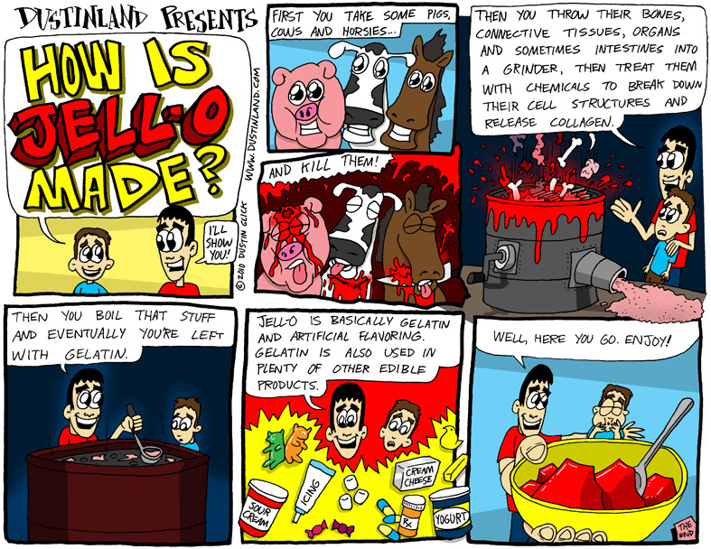 Dustinland comic jello