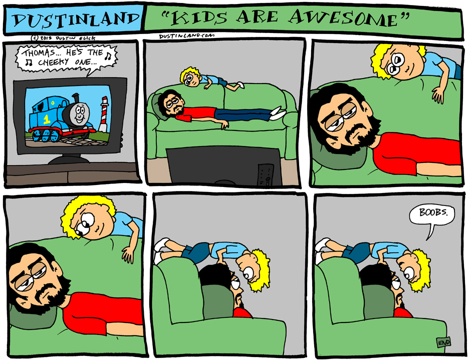 dustinland kids are awesome comic