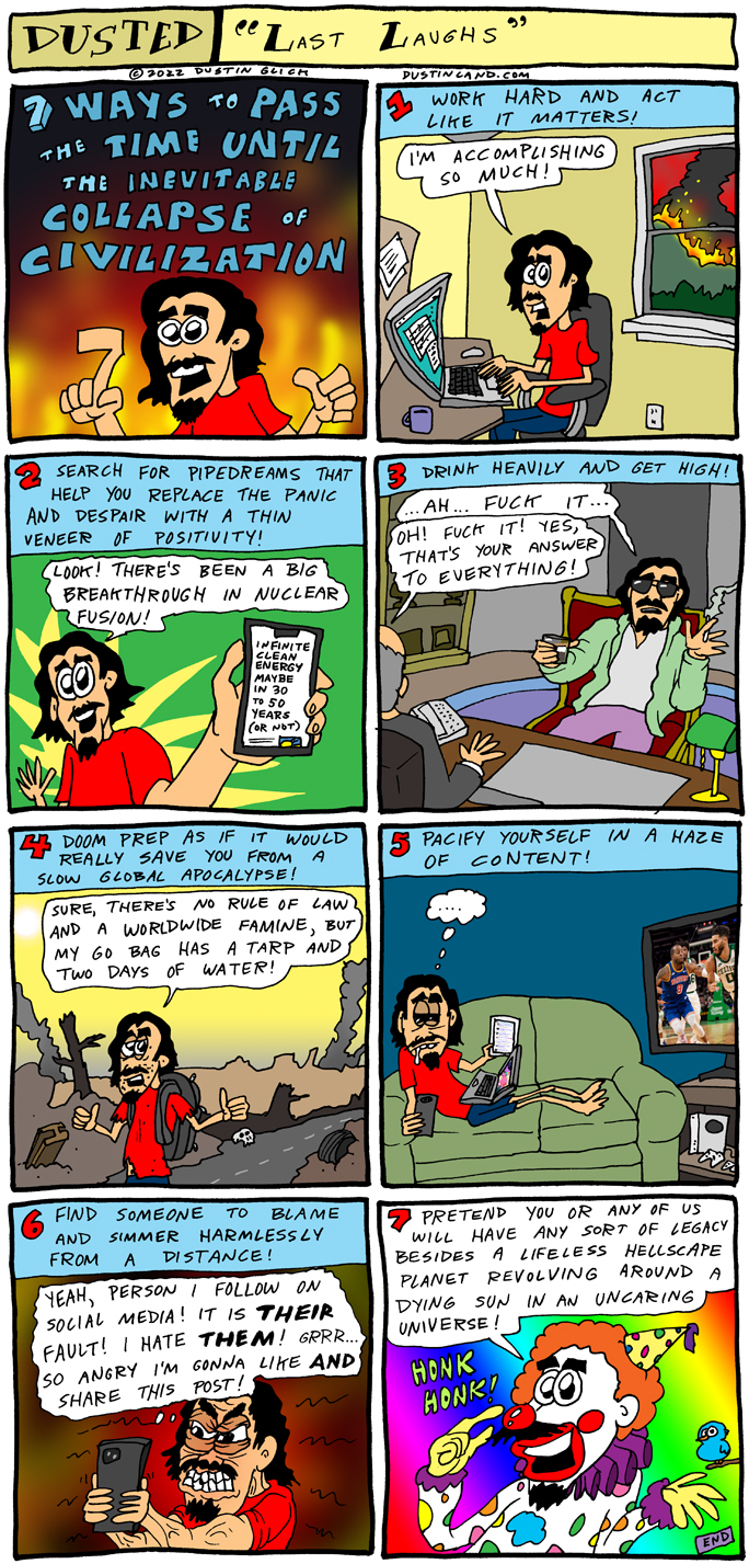 dustinland last laugh comic