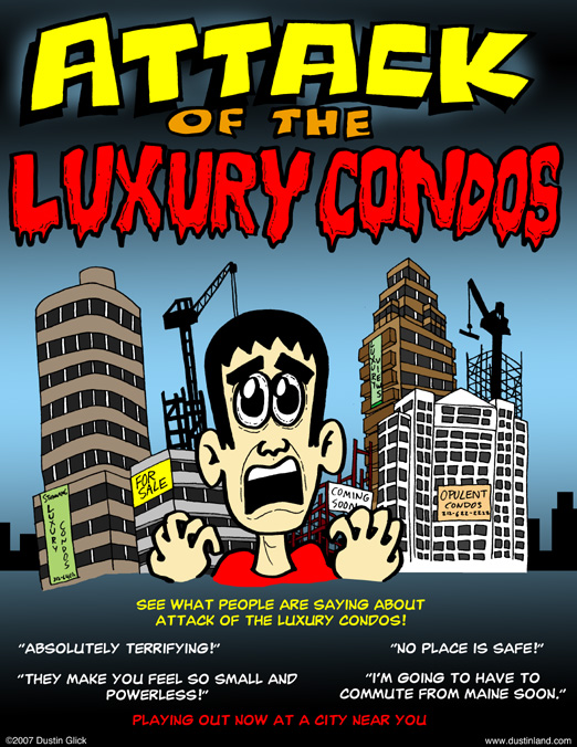 dustinland comic luxury condos