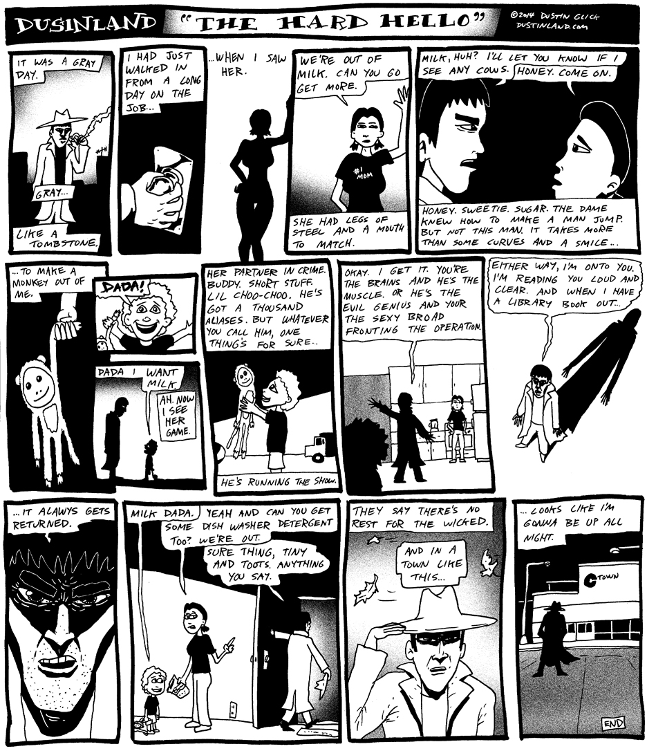 dustinland sin city comic