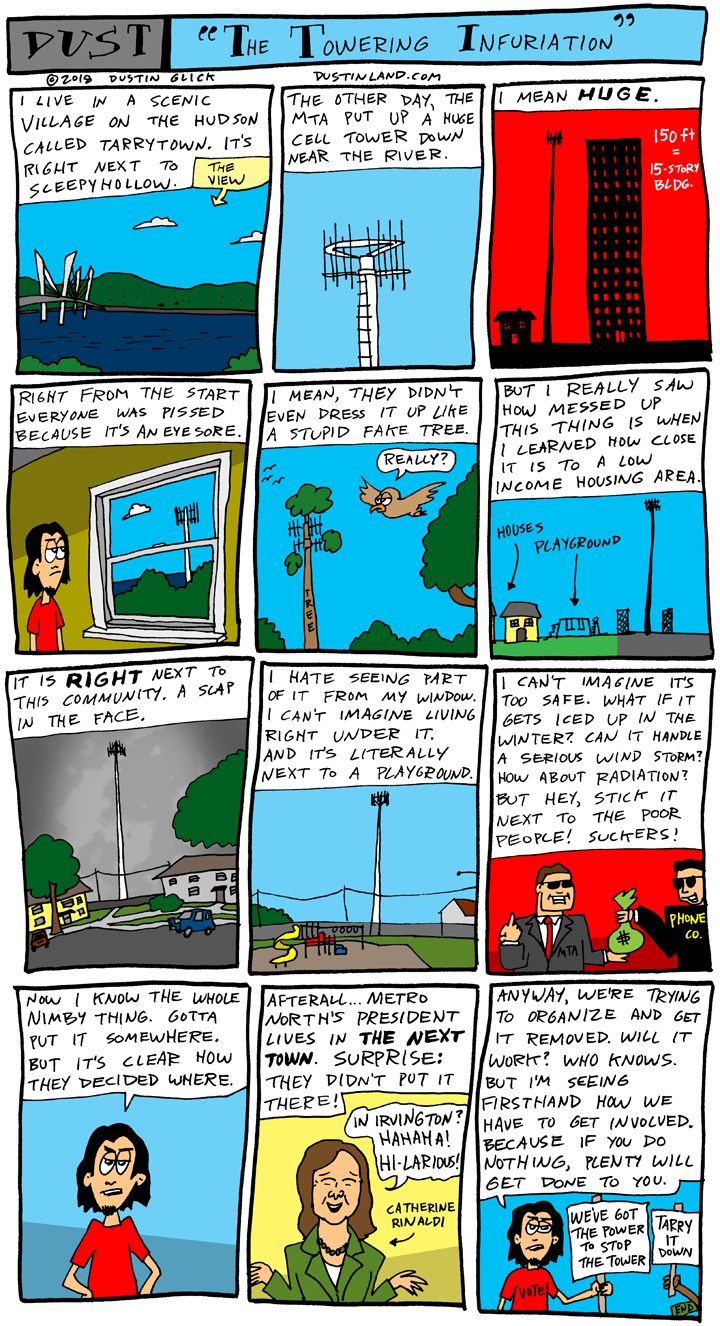 dustinland tarrytown cell tower comic