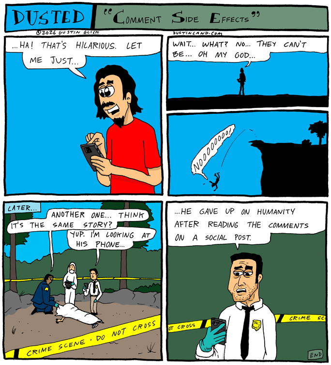 dustinland comment side effects comic