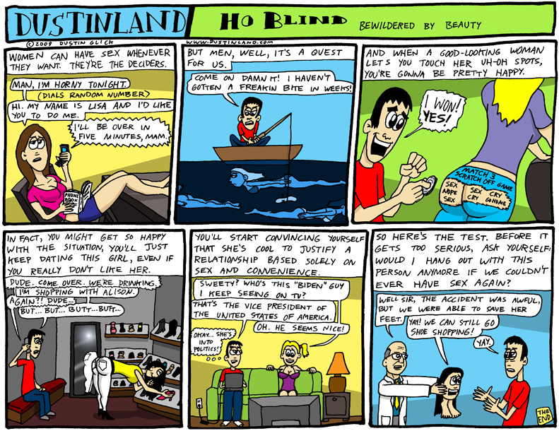 dustinland comic cartoon ho blind