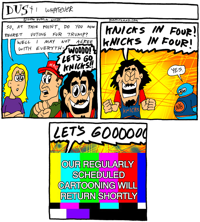 dustinland knicks comic