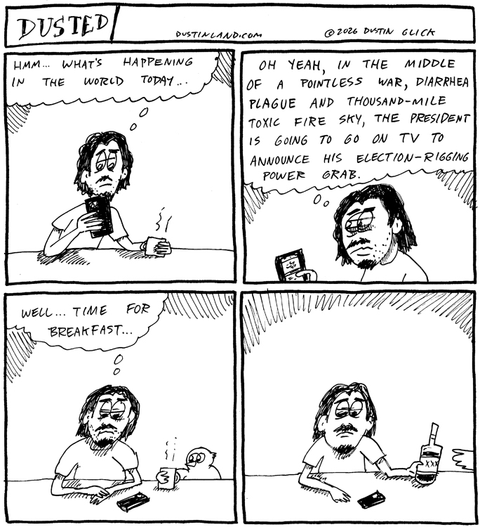 dustinland new normal comic